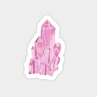 Rose Quartz Watercolor Sticker